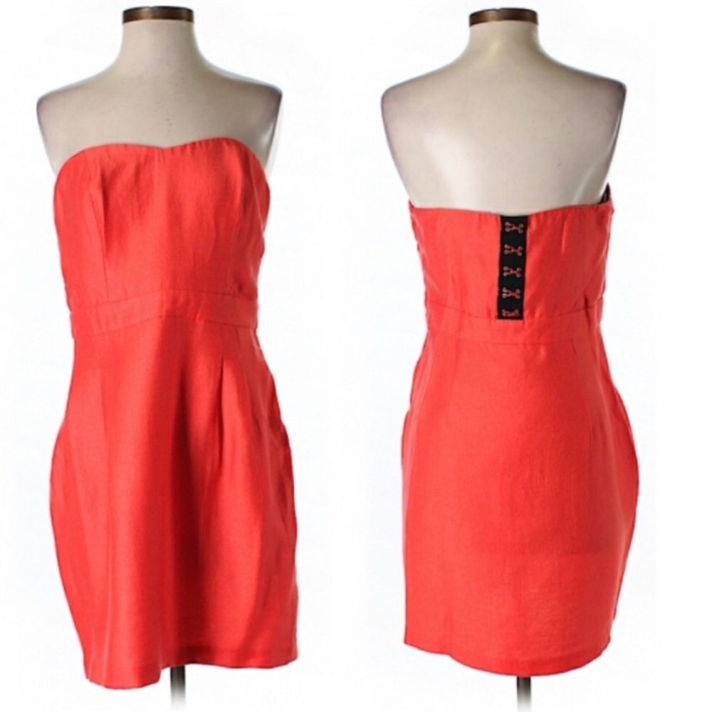 Cooperative Urban Outfitters strapless dress